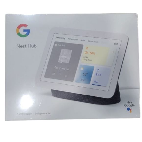 Google Nest Hub (Brand New) (Chalk) - Picture 1 of 5